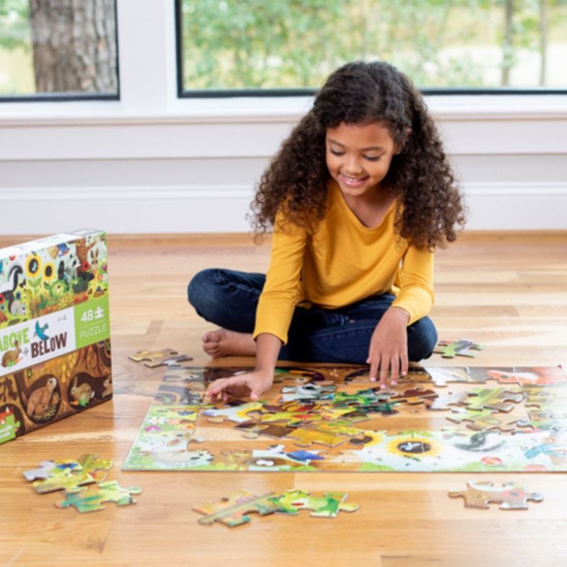 Puzzle Découverte de la fôret (48 pièces) Crocodile Creek Ambiance 6