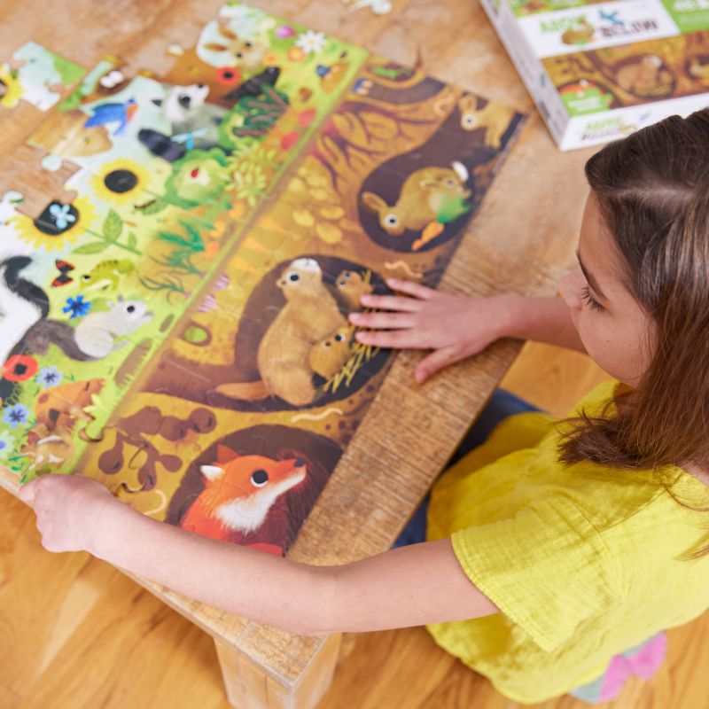 Puzzle Découverte de la fôret (48 pièces) Crocodile Creek Ambiance 7