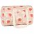Variation Rouge, rose du produit Sac week-end Hyde park Red Tulips de la marque Nobodinoz
