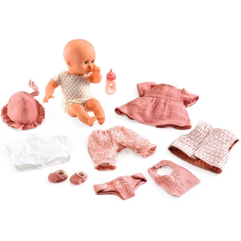 Valise de Lily avec accessoires et poupée Djeco Produit 2