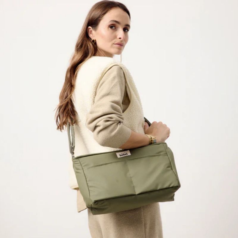 Mini organisateur de poussette Imper' kaki BEBEL Ambiance 3