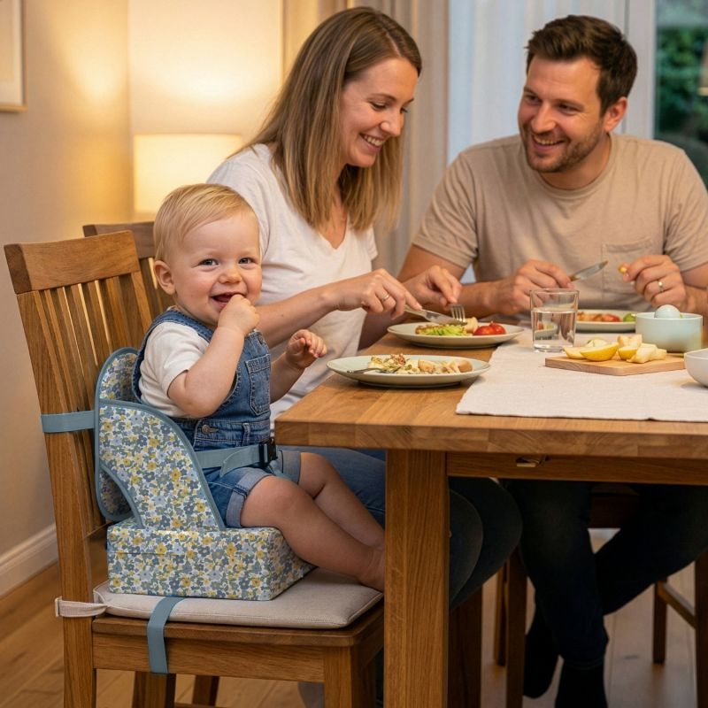 Réhausseur nomade Easy up Flowers Baby to Love Ambiance 8