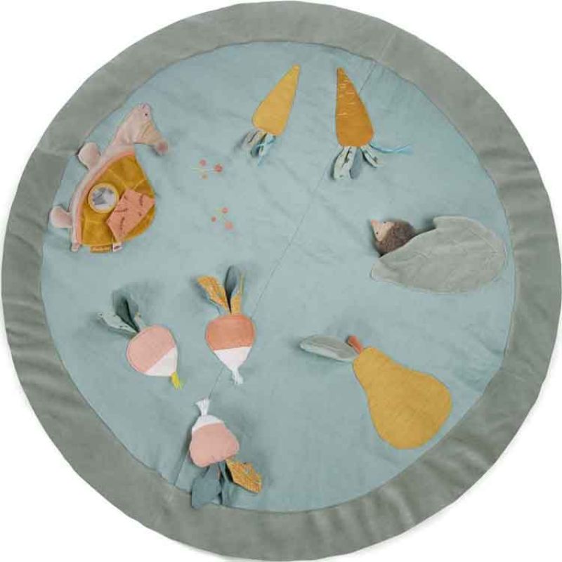 Tapis d'éveil Trois petits lapins Moulin Roty