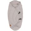 Couverture nomade Carl Melange light grey  par Kaiser