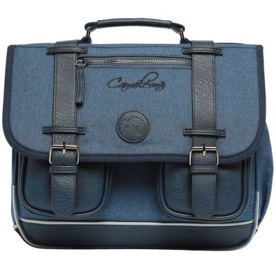 Cartable A4 maternelle Totaly Navy (35 cm) Caméléon
