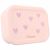 Variation Rose du produit Lunch box en silicone Cœurs rose (1,2 L) de la marque Kidzroom