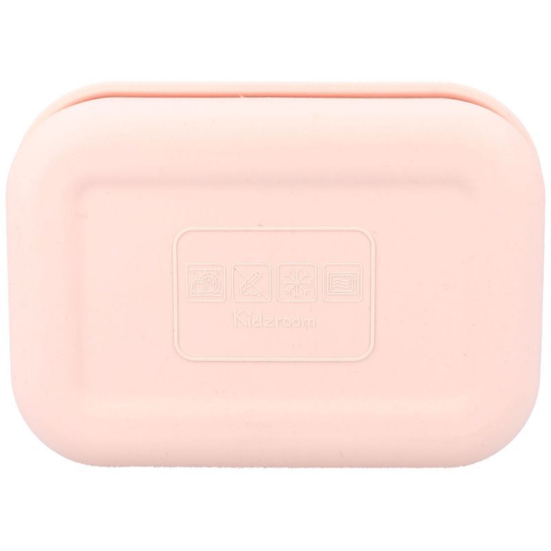 Lunch box en silicone Cœurs rose (1,2 L) Kidzroom Produit 5