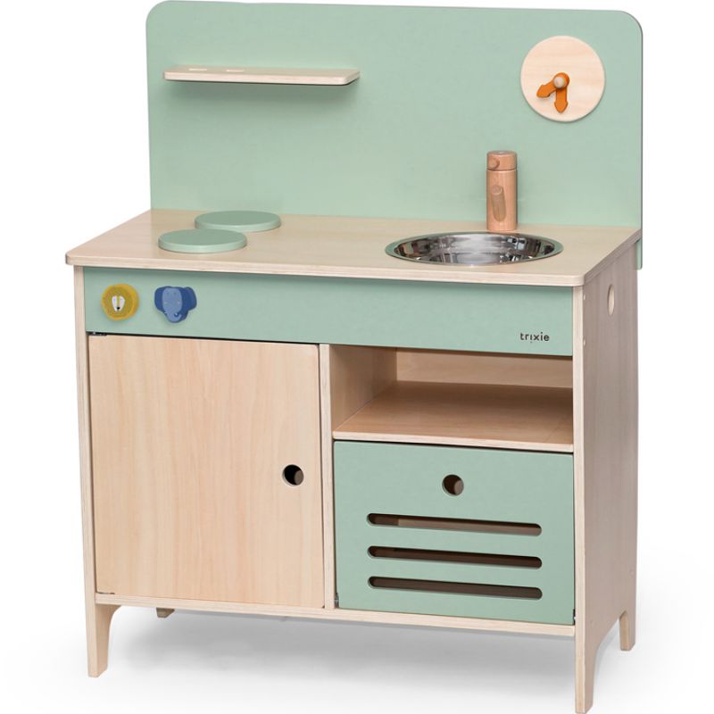 Cuisine enfant en bois Animaux Trixie