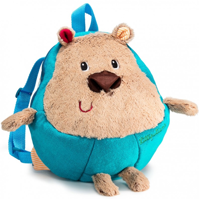 Sac à dos peluche chien César Lilliputiens
