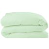 Housse de couette pur coton bio Vert Aqua (100 x 140 cm) Kadolis Produit 1