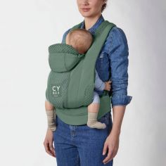 Porte-bébé en mesh 3D Coya Carrier Leaf Green