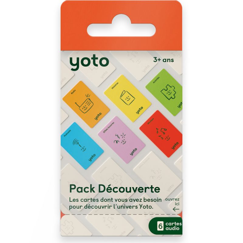 Pack de découverte pour Yoto Player et Mini (6 cartes) Yoto