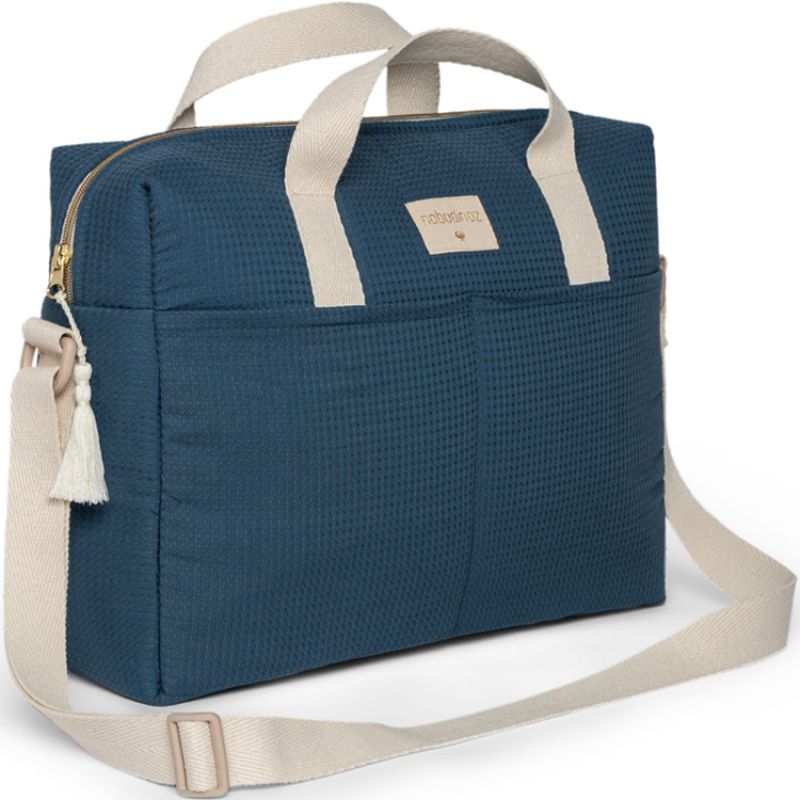 Sac à langer nid d'abeille Gala Night Blue Nobodinoz