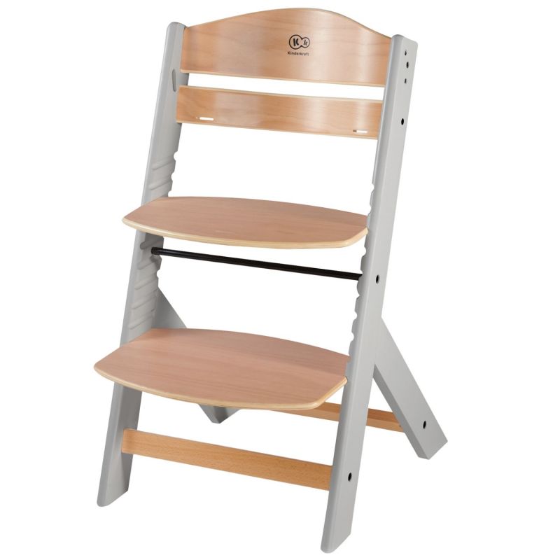 Chaise haute évolutive Enock Natural-Grey Kinderkraft Produit 6