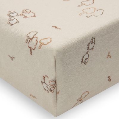 Housse de matelas à langer en jersey Woolly (50 x 70 cm) Jollein