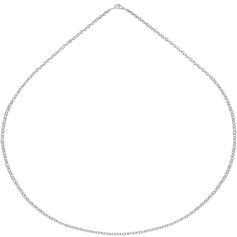 Chaîne sautoir forçat 70 cm (argent 925°) Monnaie de Paris