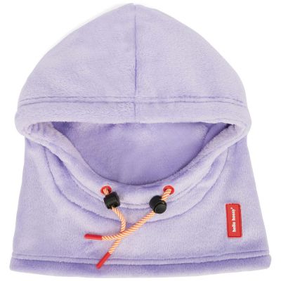 Cagoule polaire Warmy Mauve (9-18 mois)