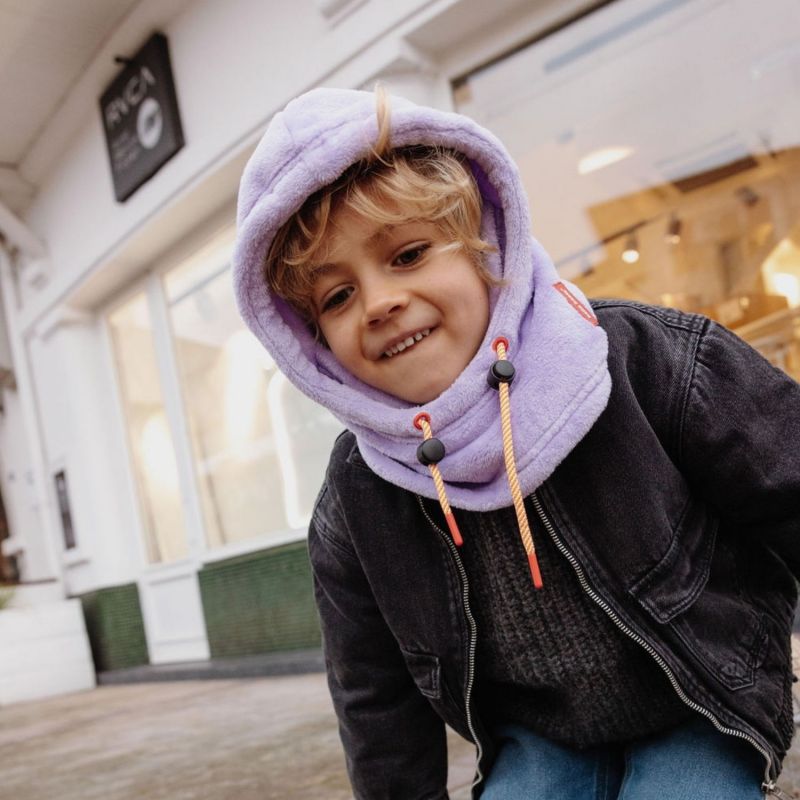 Cagoule polaire Warmy Mauve (9-18 mois) Hello Hossy Ambiance 7