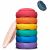 Variation Rouge, jaune, orange du produit Jeu de motricité Spring Special Rainbow Set classic (7 blocs) de la marque Stapelstein