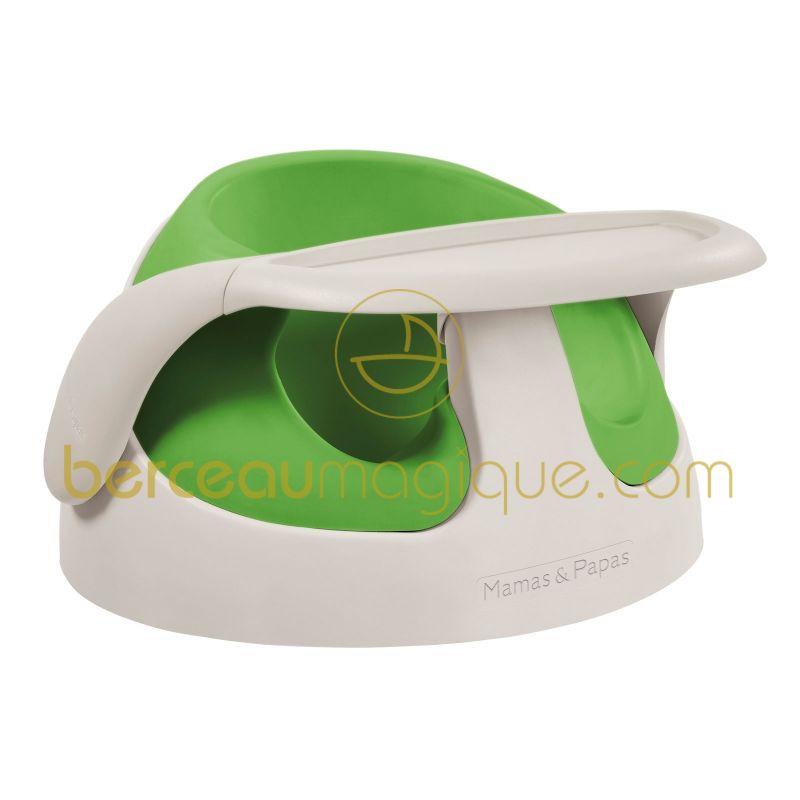 Siège 2 en 1 avec plateau Snug vert Mamas and Papas
