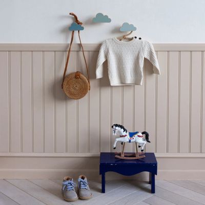 Lot de 3 patères Nuage