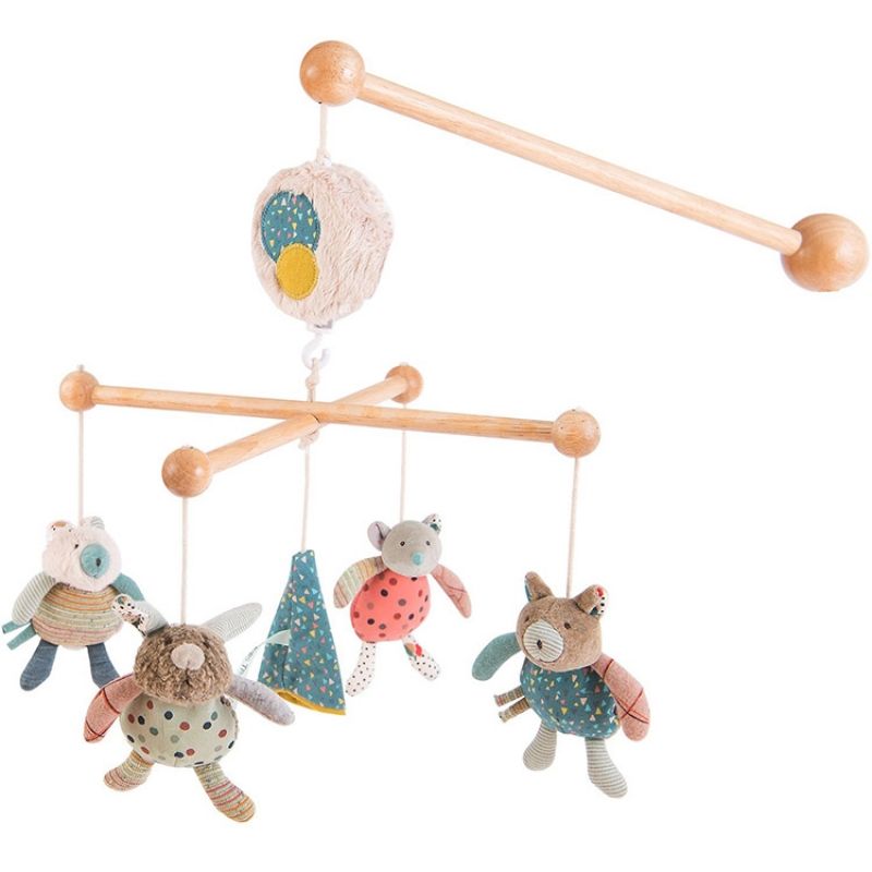 Mobile musical Les Jolis trop beaux Moulin Roty