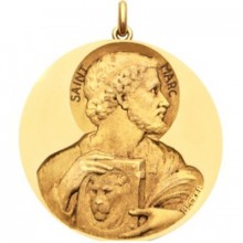 Médaille Saint Marc (or jaune 750°)  par Becker