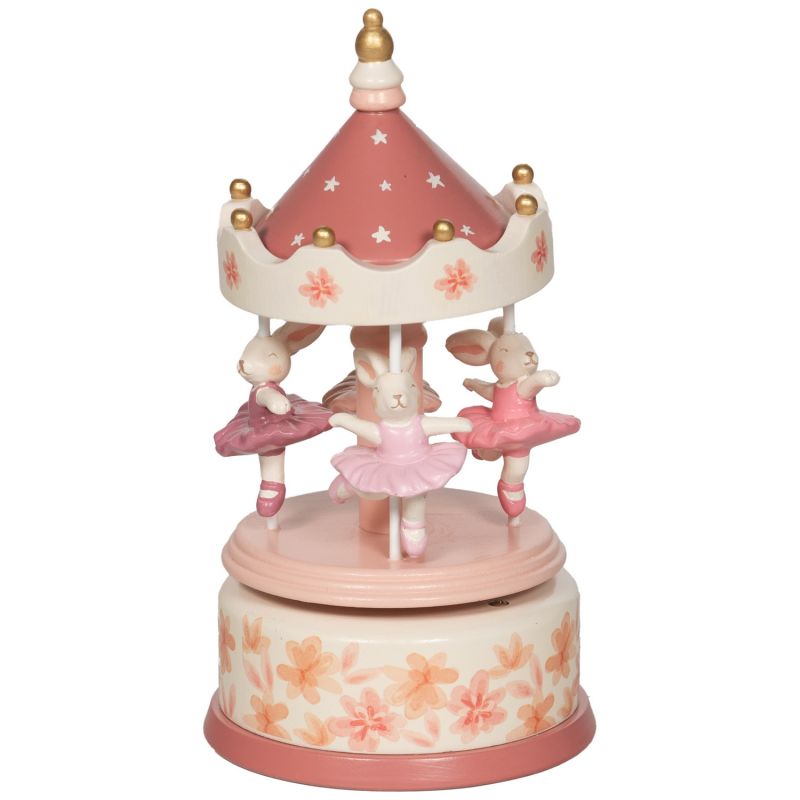 Carrousel musical en bois ballerines Amadeus Les Petits Produit 1