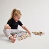 Jeu de construction Abel blocks mini rewood (24 pièces)  par Abel Wooden Toys