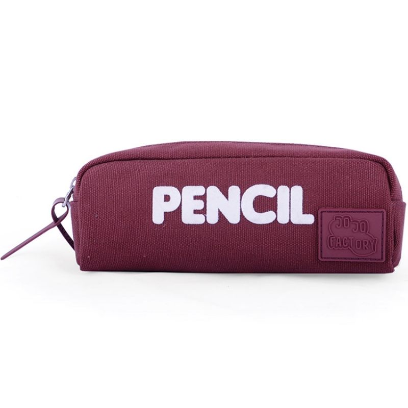 Trousse scolaire bordeaux Jojo Factory