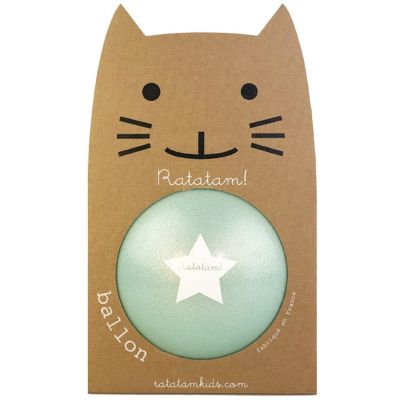 Ballon paillettes Bleu (15 cm)  par Ratatam