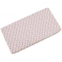 Drap-housse pour berceau Gala Cerise (90 x 50 cm) - Walking Mum