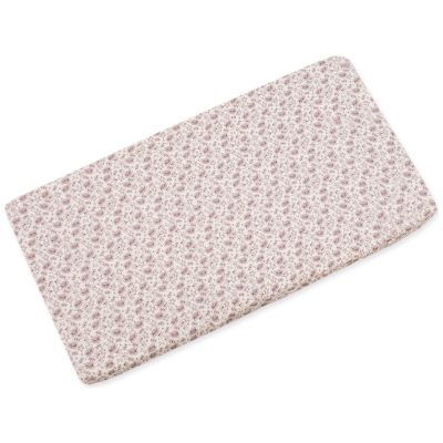 Drap-housse pour berceau Gala Cerise (90 x 50 cm) Walking Mum