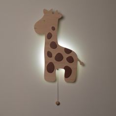 Applique murale en bois Wonder Girafe