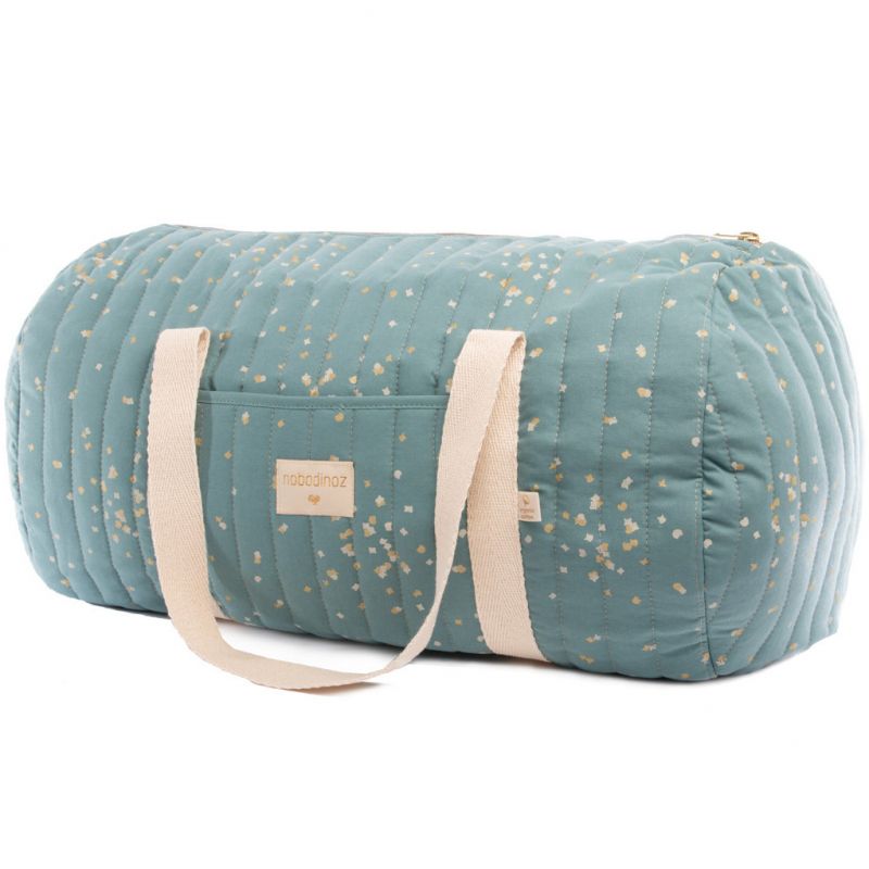 Sac week-end New-York Confetti magic green Nobodinoz