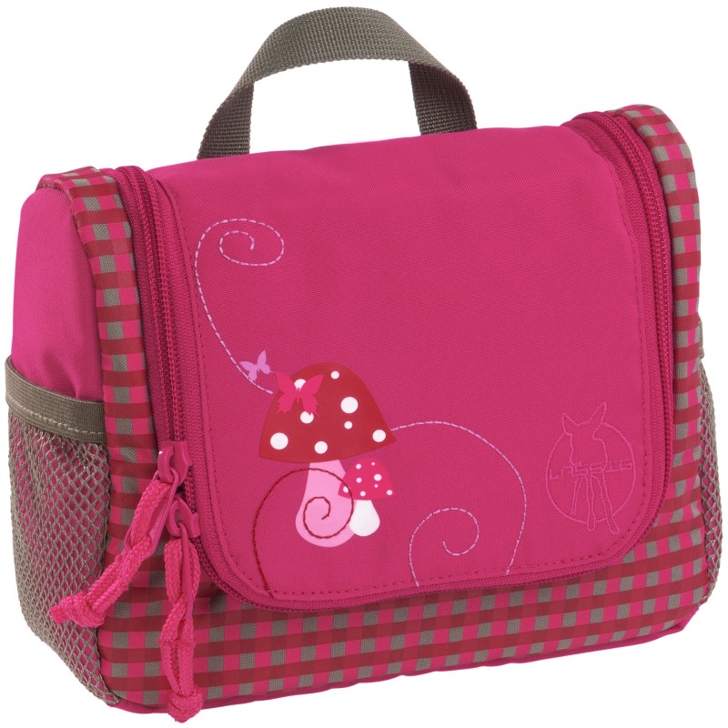 Mini trousse de toilette Champignon rose Lässig