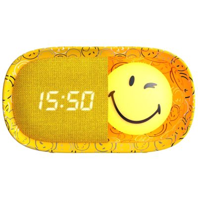 Réveil 2 en 1 Dreamy Smiley World Yellow