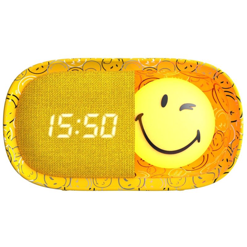 Réveil 2 en 1 Dreamy Smiley World Yellow MOB Produit 1