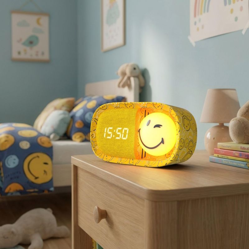 Réveil 2 en 1 Dreamy Smiley World Yellow MOB Ambiance 2