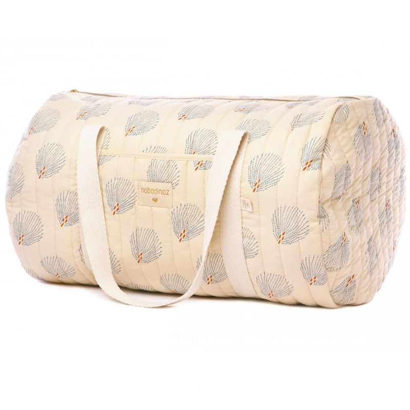 Sac week-end New-York Blue Gatsby cream Nobodinoz