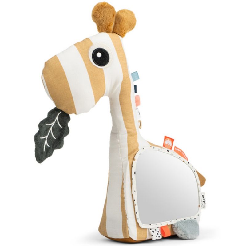 Peluche d'activités avec miroir girafe Raffi Done by Deer Produit 1 grande taille