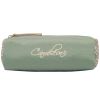 Trousse 1 compartiment Glossy Kahki - Caméléon