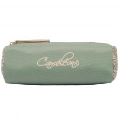 Trousse 1 compartiment Glossy Kahki - Caméléon