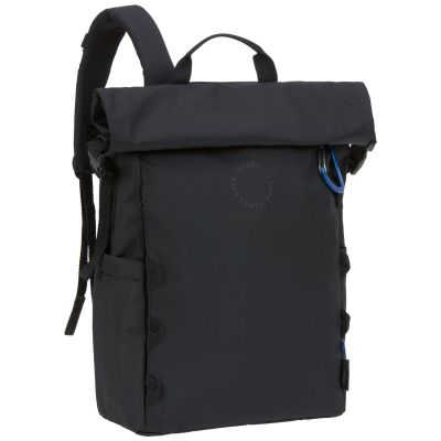 Sac à dos à langer Outdoor Rolltop noir