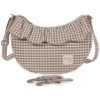 Sac bandoulière Gondole Praliné Vichy Moka Walking Mum Produit 3