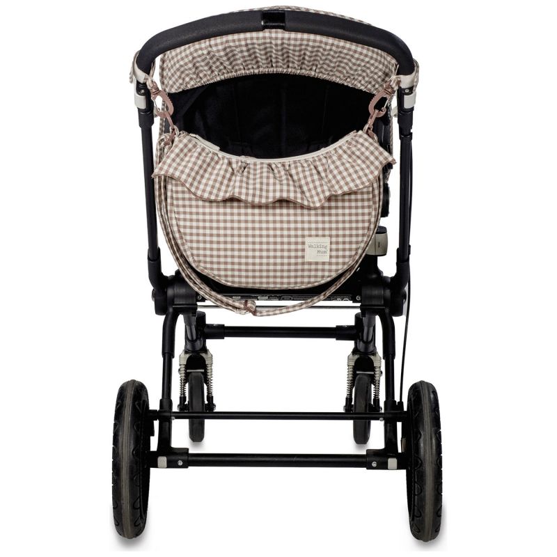 Sac bandoulière Gondole Praliné Vichy Moka Walking Mum Produit 4