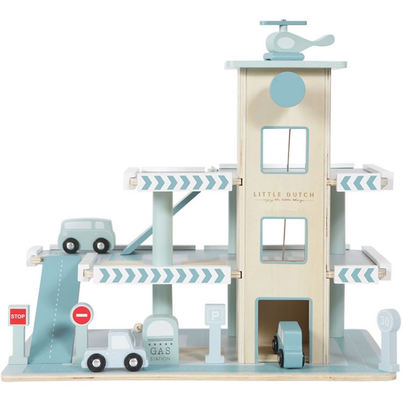 Garage en bois adventure Little Dutch