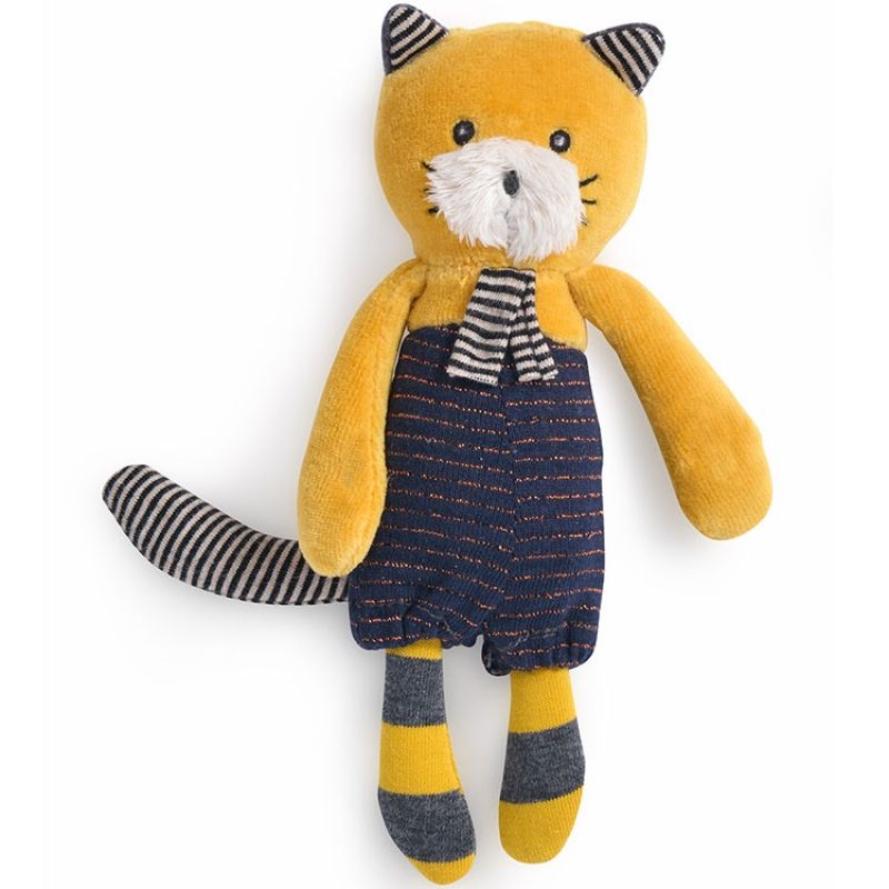 Peluche chat Lulu Les Moustaches (18 cm) Moulin Roty Produit 1