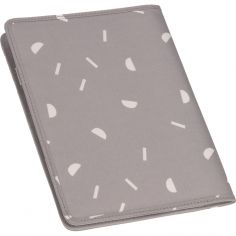 Protège carnet de santé blocks taupe