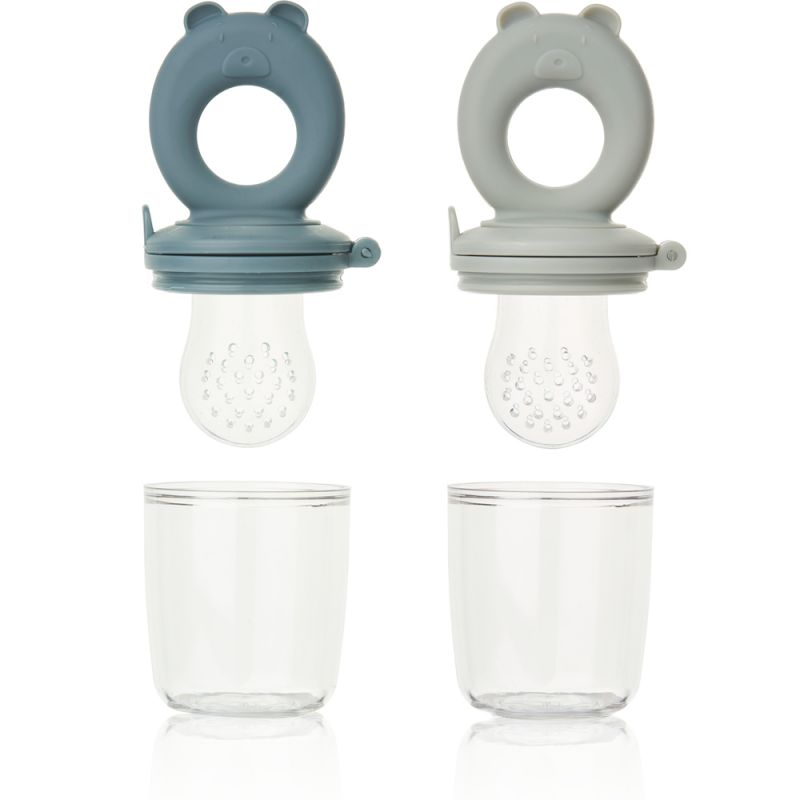 Lot de 2 sucettes grignoteuses Miranda whale blue-dove blue - Reconditionné Liewood Produit 2
